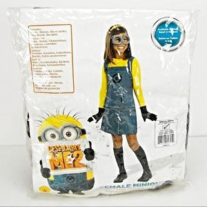 MINION GIRLS SMALL 3-4 YEARS HALLOWEEN CUSTOM